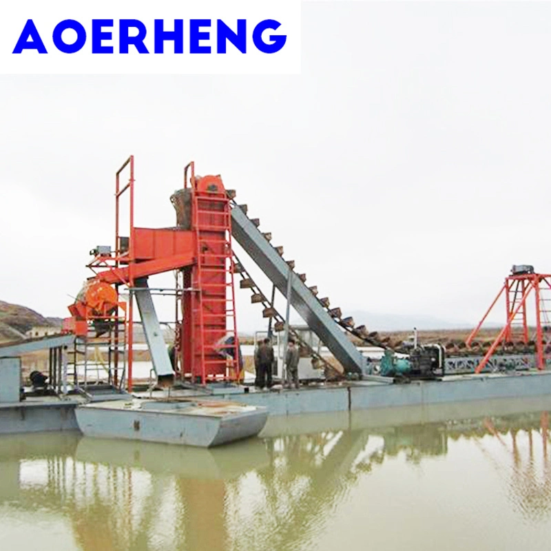 High Efficiency Gold Chain Bucket Dredger From China Factory