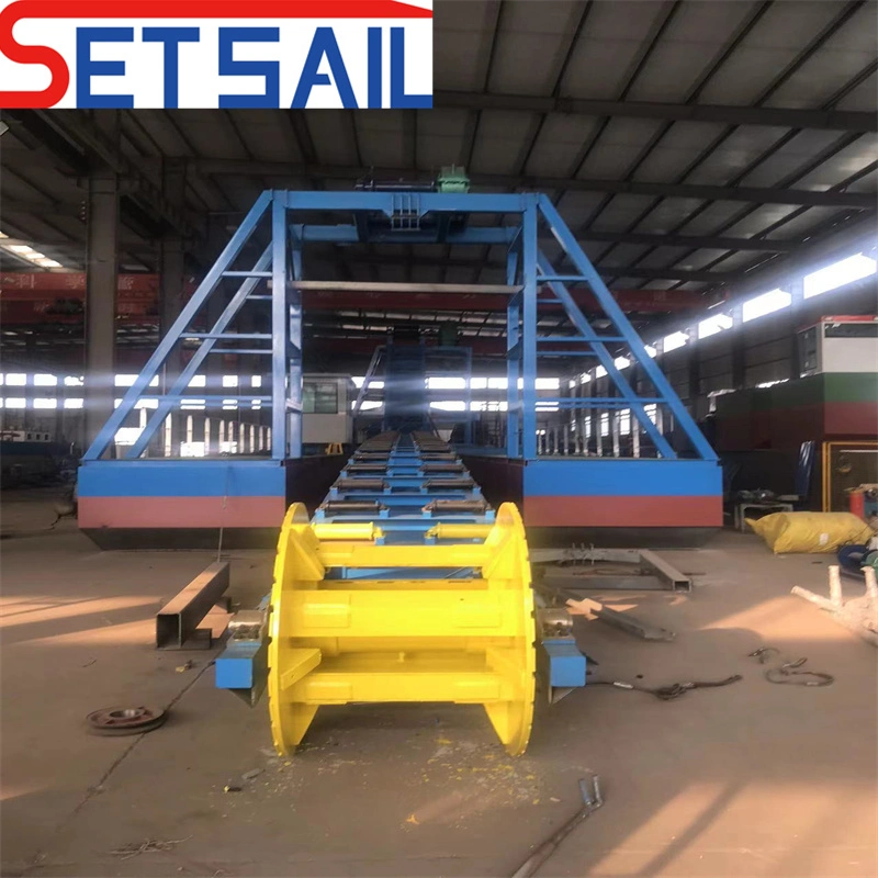 Durable Chain Bucket River Mineral Machinery/ Gold Dredge for Diamond Processing Plant /Mining Equipment with Gold Mining Trommel