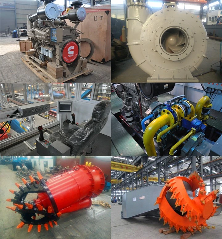 Mini Small Portable Sand Cutter Suction Dredger/Dredge/Dredging Mining Equipment Boat Machine