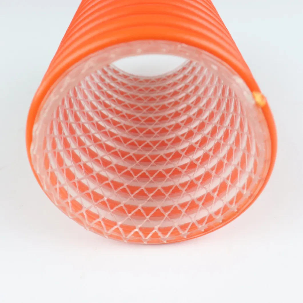 Rigid Flexible Wall 50mm PVC Vacuum Water Suction Hose for Swimming Pool
