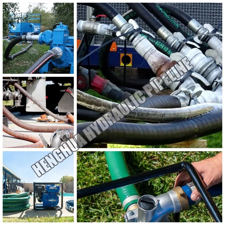 Heat Oil Resistant Hose Wear Resistance Oil Fuel Petrol Discharge Rubber Hose From China Manufacturer