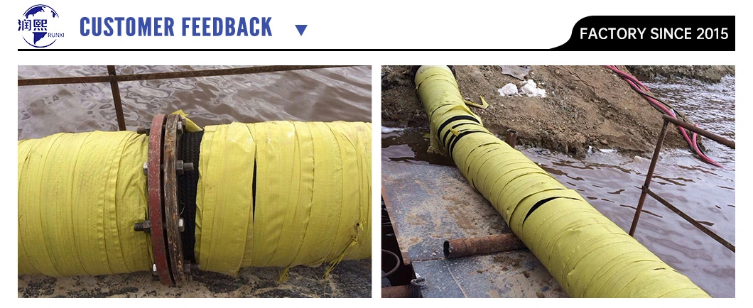 Large Diameter Mud Sand Water Suction Discharge Rubber Dredging Hose Pipe