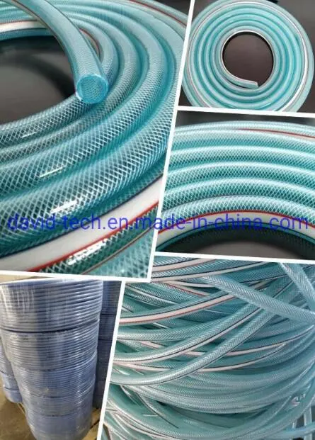 PVC Wire Reinforced Transparent LPG Expandable Layflat Garden Air Gas Water Oil Delivery Suction Pipe Tube Hose