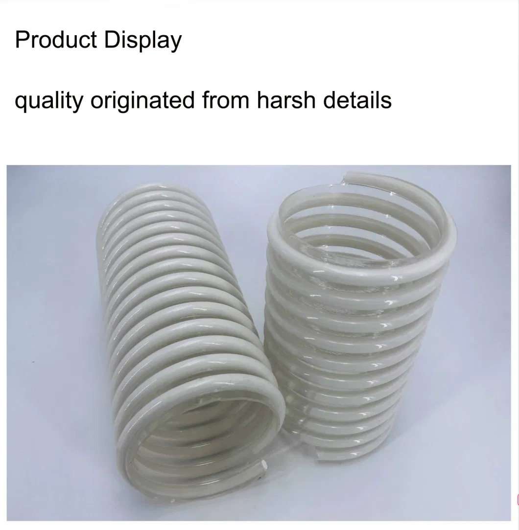 3 Inch PU Spiral Suction Flexible Hose Polyurethane Tubes