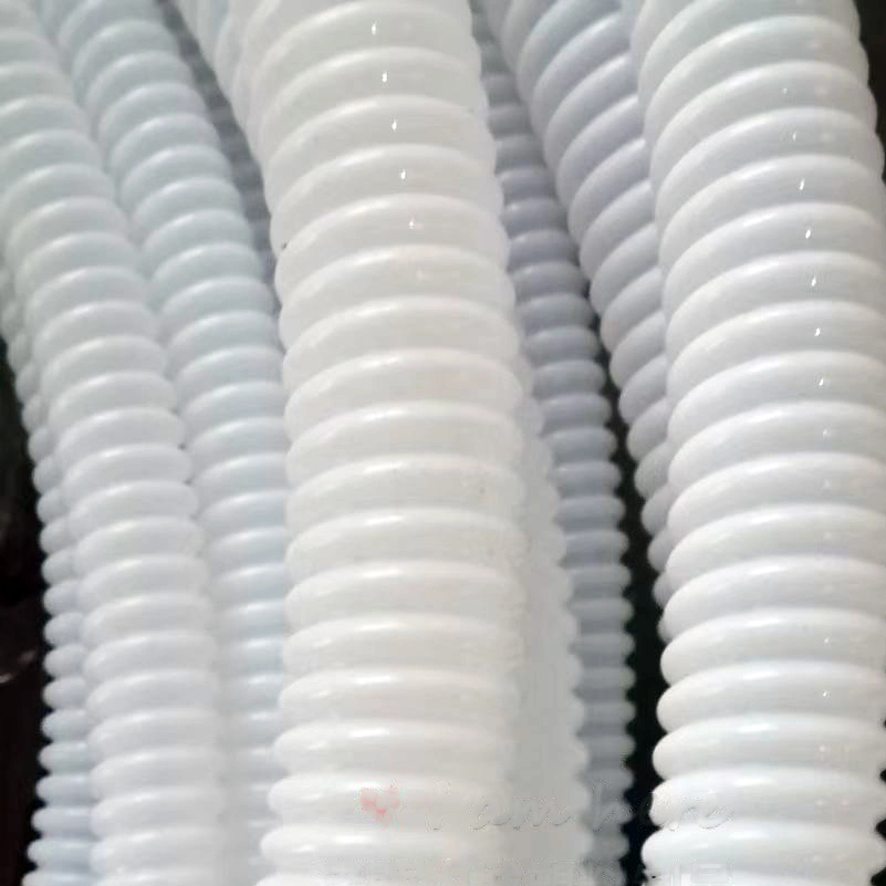 Wear-Resistant PTFE HDPE PP PE Po Lined Carbon Steel Pipe with Flange