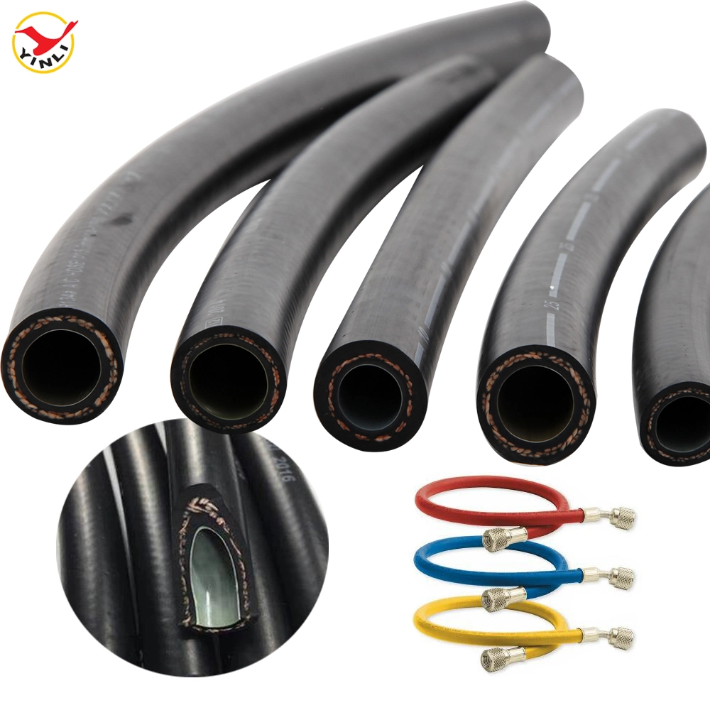 Black A/C Refrigerant R410A R134A Galaxy Discharge Charging Air Conditioning Hose