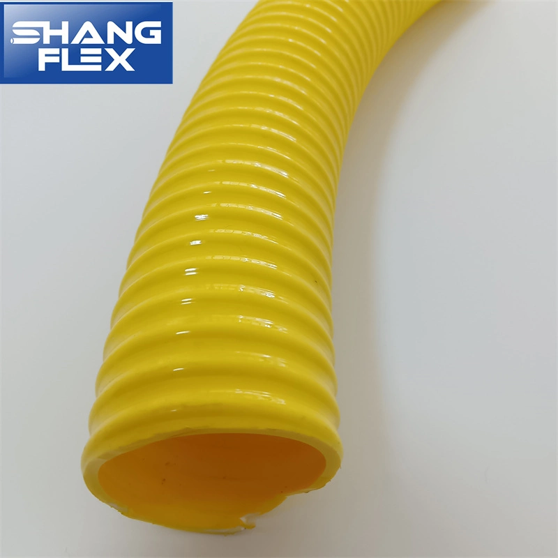 High Pressure Garden PVC Clear Suction Flexible Water Pump Hose with Fitting