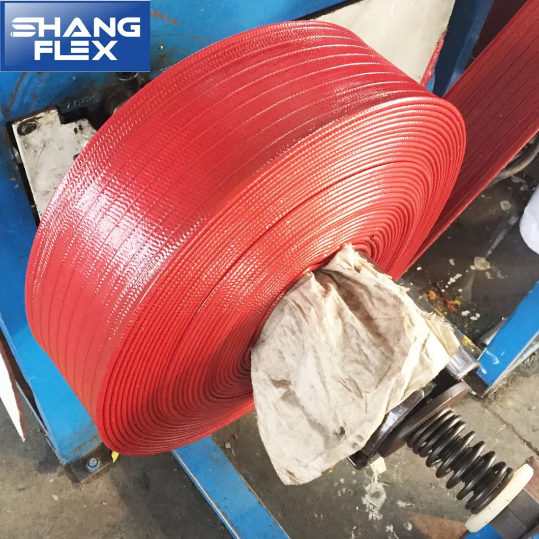 High Pressure PVC Layflat Water Discharge Hose for Agriculture Land Irrigation System