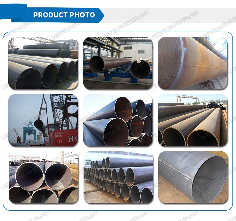 Dredge Steel Pipe with Flange