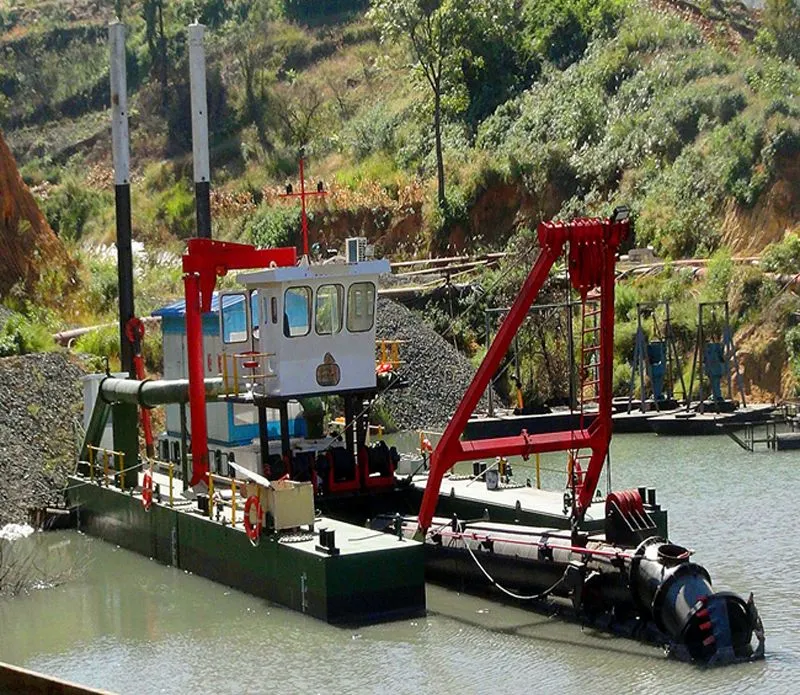 12 Inch Cutter Suction Dredger with Diesel Engine