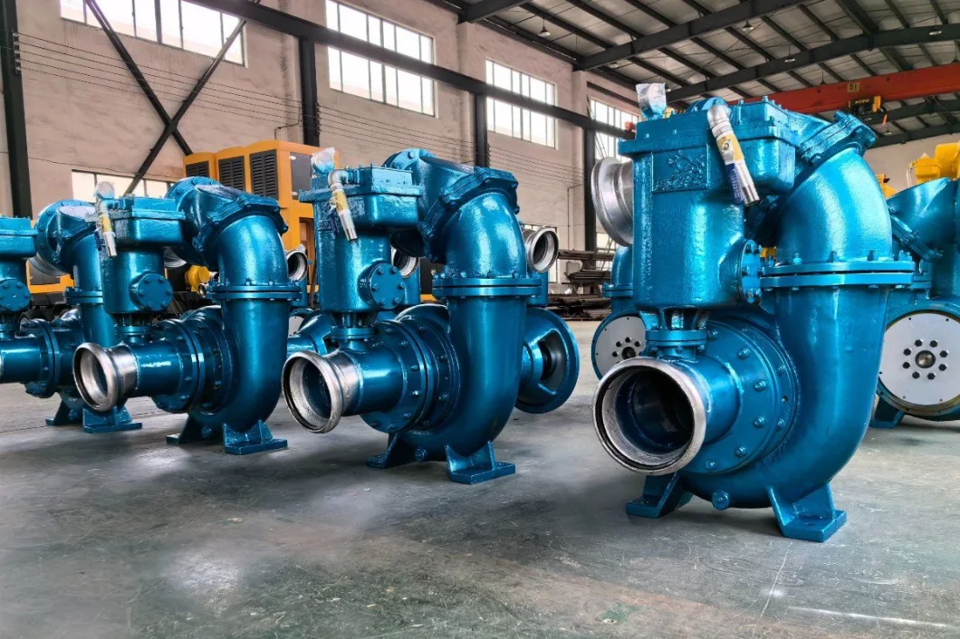 Large Capacity High-Pressure Centrifugal Pump for Dehydration and Flood Prevention