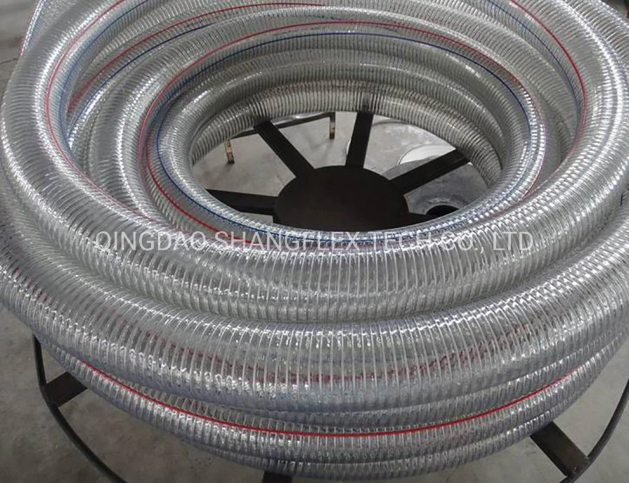 Hot Sale PVC Layflat Discharge Hose with Pump Connection