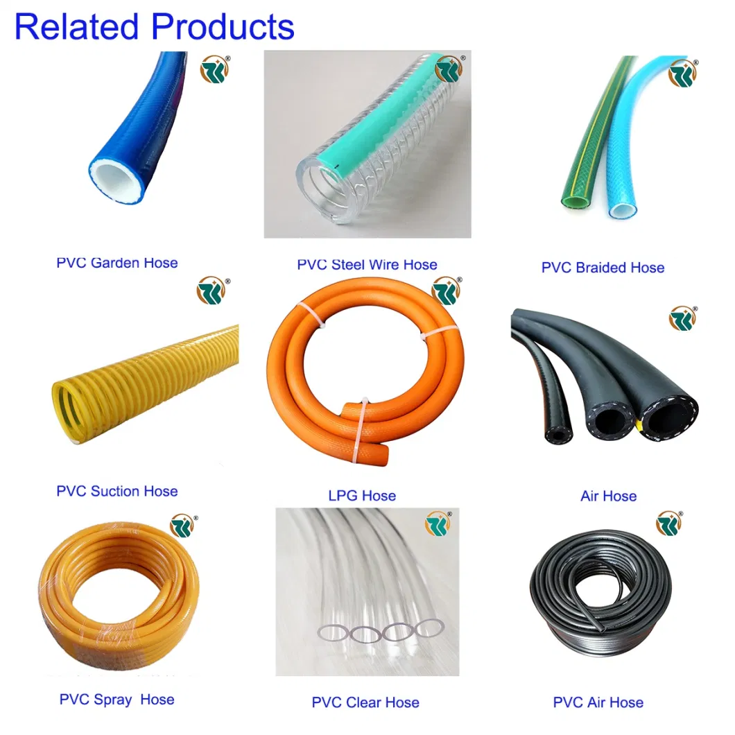 Flexible Agricultural Good Price Reel Red/Blue/Yellow Any Corlor Layflat Water Discharge PVC Hose