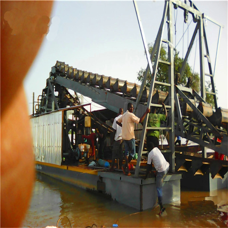 Bucket Chain Diamond Mining Dredger for South Africa