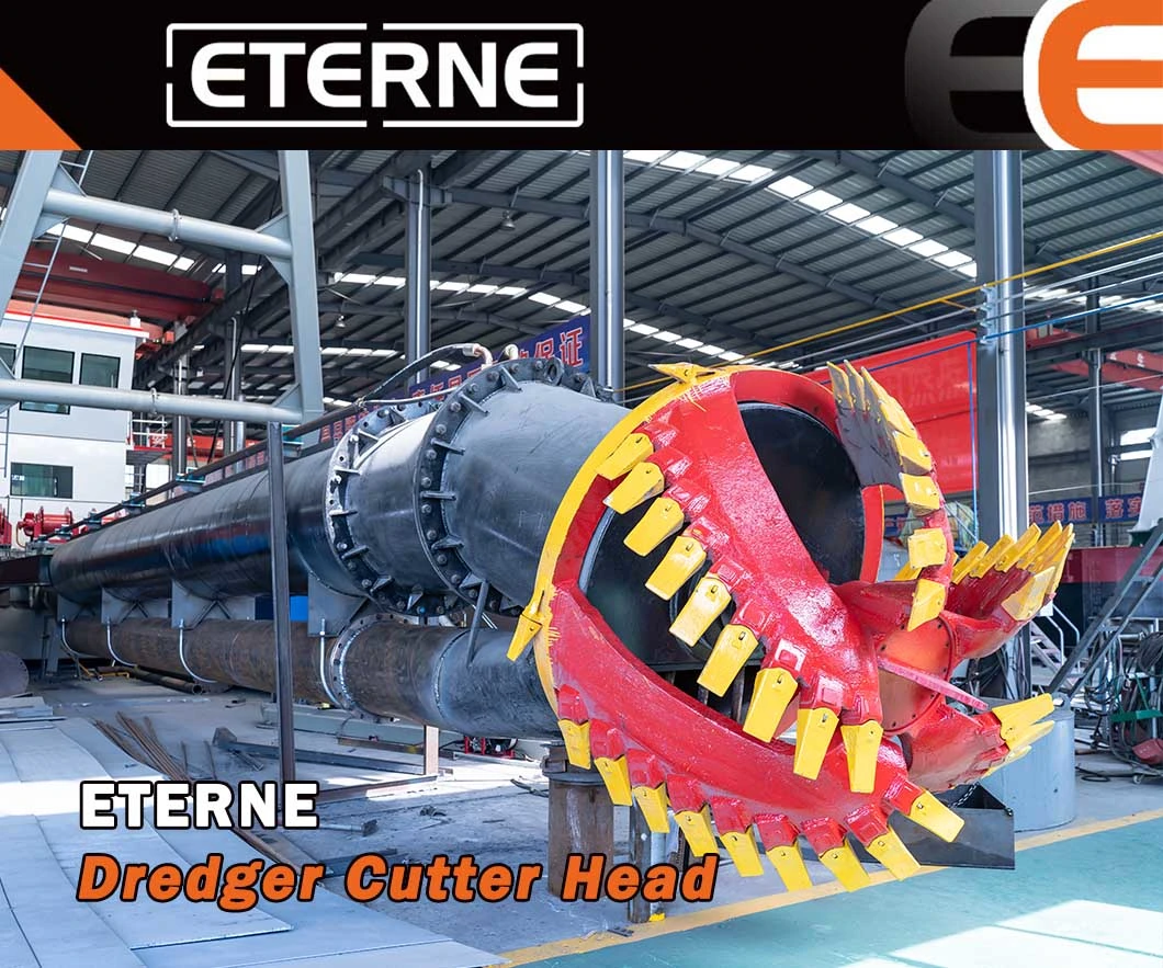 High Efficient Cutter Suction Dredging Head Dredge Head Attachment