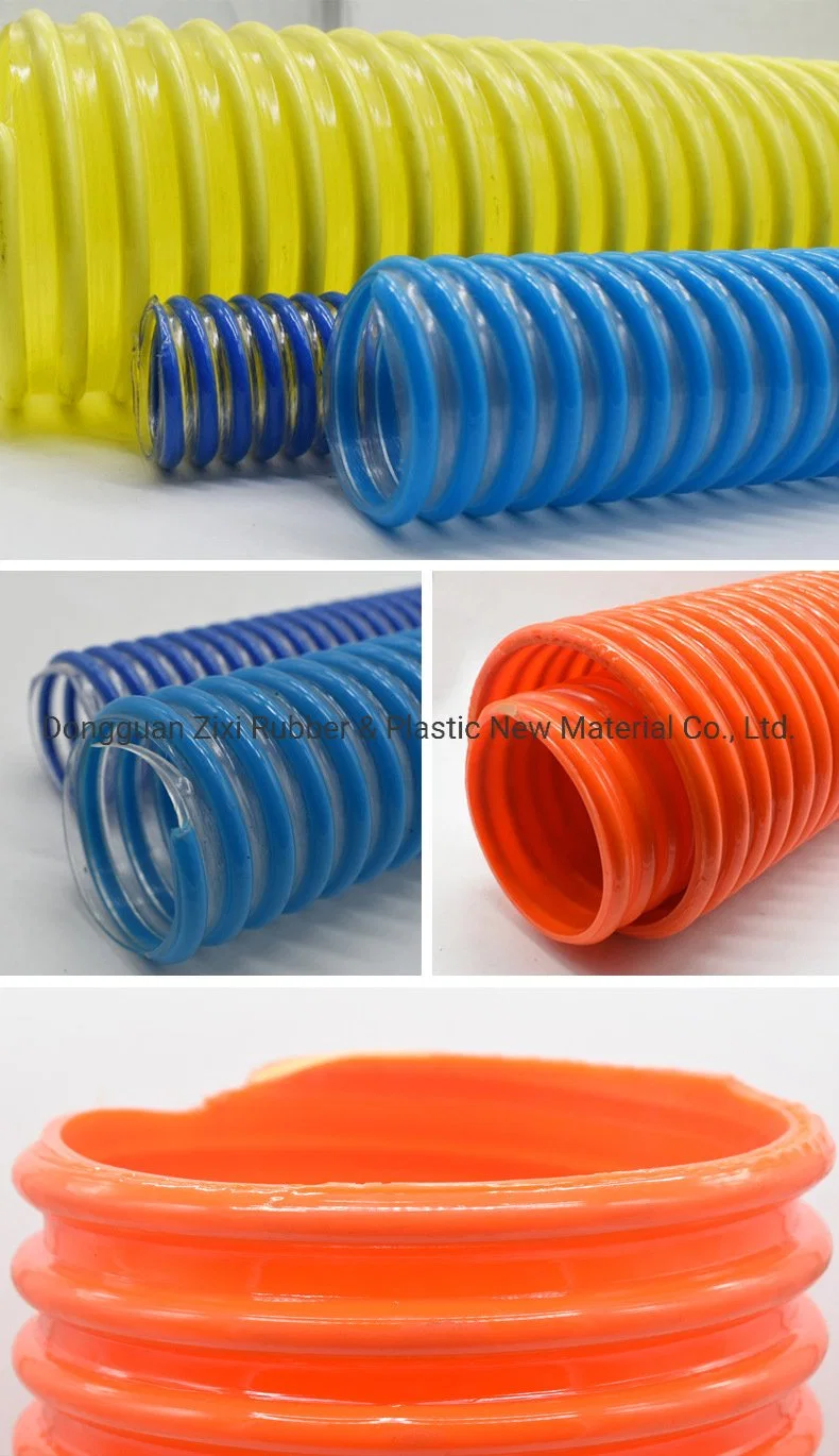 4inch Mineral Sands Gravel Grit Suction Flexible PVC Vacuum Suction Hose