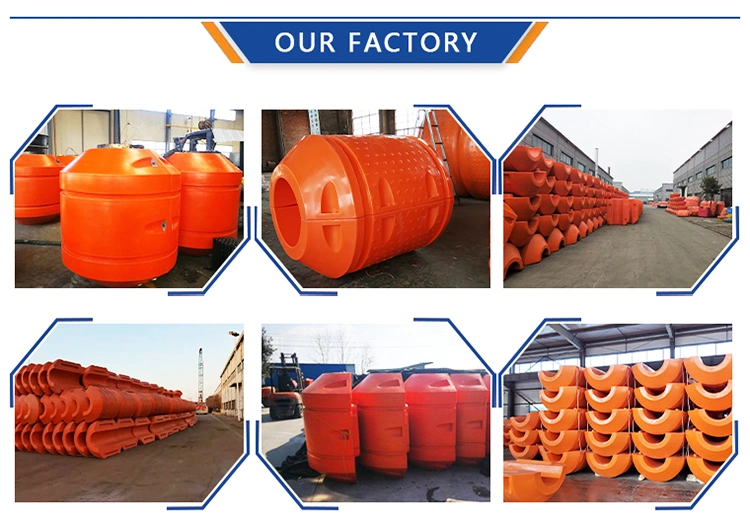 Discharge Pipeline Dredging HDPE Pipe Muddy Water Dredging Projects Sand Winning Applications Floaters for Flexible Pipe