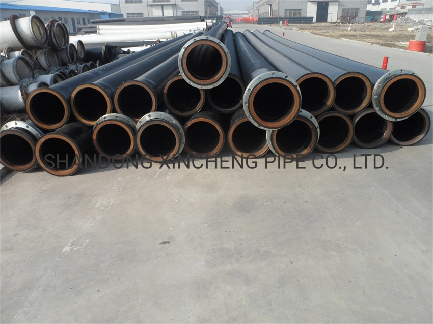 Discharge Sand Pipe with Robber Hose and Floater for Dredger Dredge