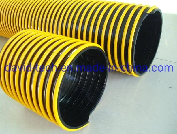 PVC Wire Reinforced Transparent LPG Expandable Layflat Garden Air Gas Water Oil Delivery Suction Pipe Tube Hose