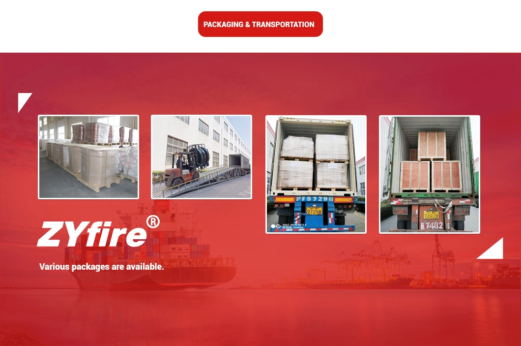 Zyfire Large Diameter Water Discharge for Firefighting