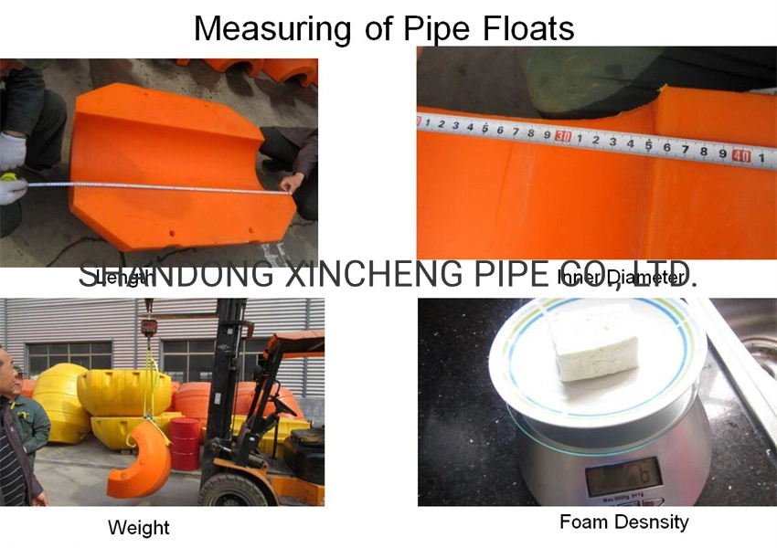 Sea Dredging PE Plastic MDPE Marine HDPE Pipe Floating Floater for Dredge