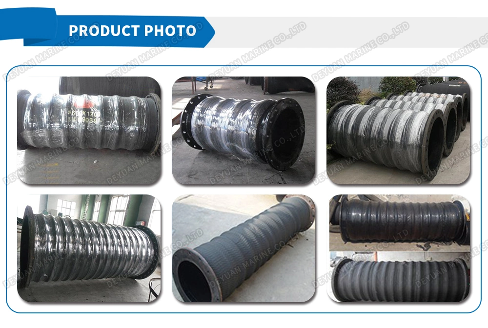 Steel Flange Type and Rubber Flange Type Dredge Suction Hose