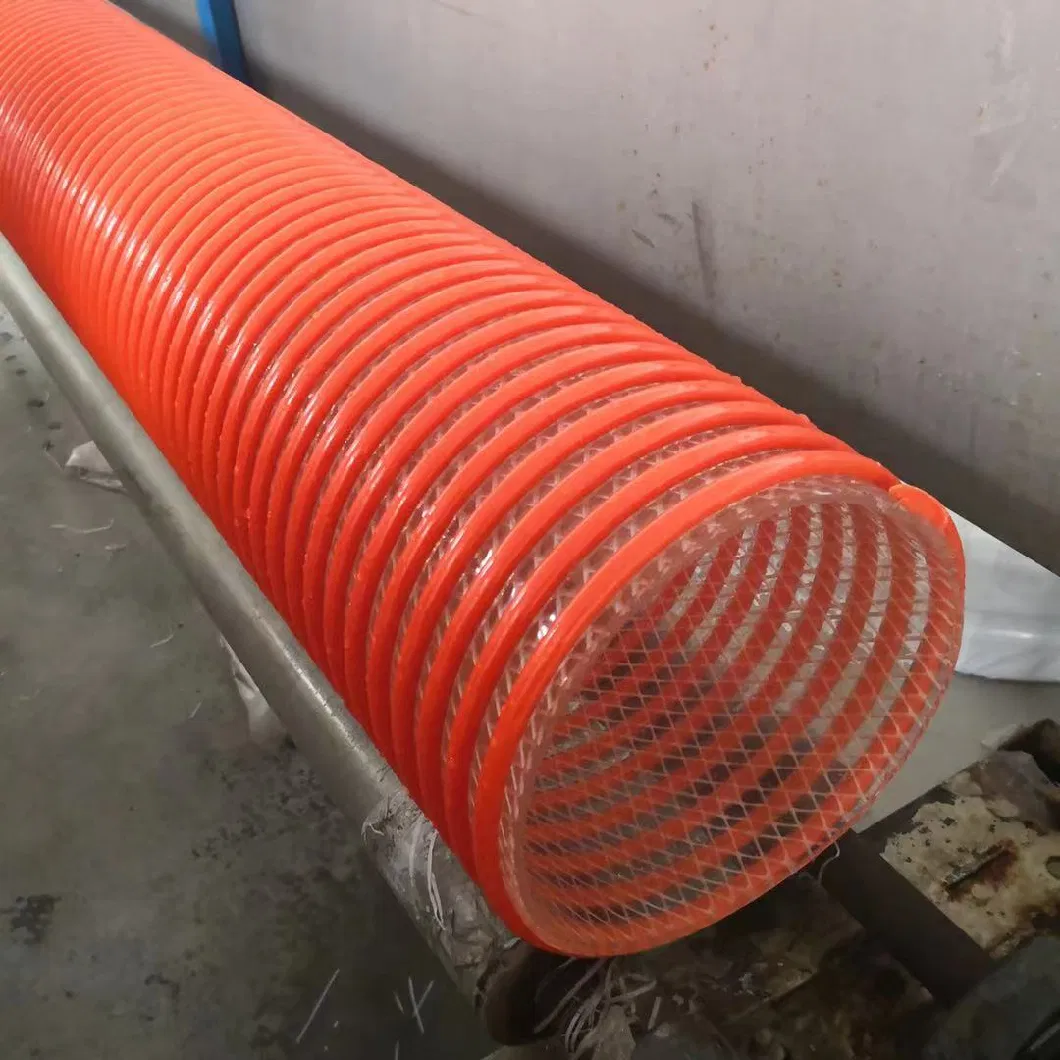 Flexible Top Quanilty PVC Fibre Reinforced Suction Water Hose
