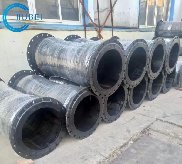 Rubber Flexible Large-Diameter Water Suction and Drainage Hose for Wear-Resistant Sand Dredger with Flange