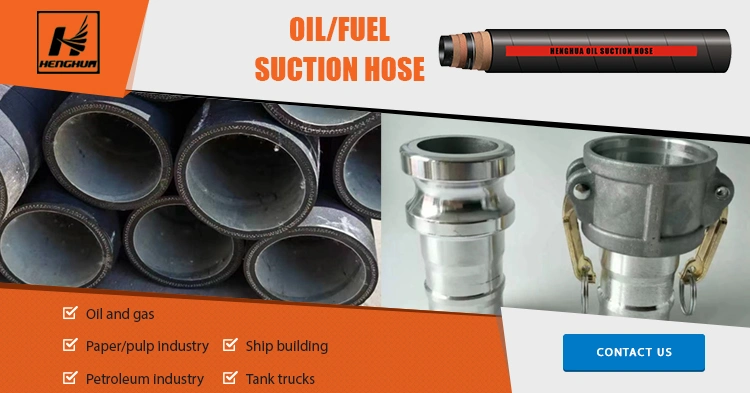 Heat Oil Resistant Hose Wear Resistance Oil Fuel Petrol Discharge Rubber Hose From China Manufacturer