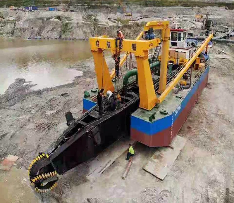 12 Inch Cutter Suction Dredger with Diesel Engine