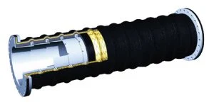 Rubber Flexible Large-Diameter Water Suction and Drainage Hose for Wear-Resistant Sand Dredger with Flange