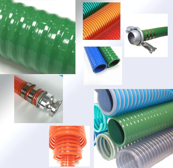 Agricultural Flexible Hydraulic Spiral Suction Water Hose Pipe Suppliers