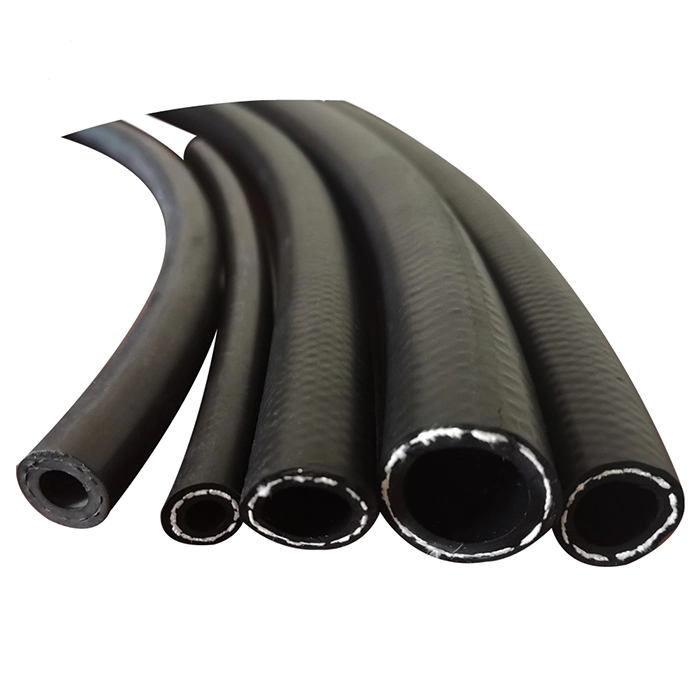 Smooth Cloth Textile Braided 20bar 300psi Air Water Fuel Oil Sandblasting Suction Discharge Steel Wire Braided Hydraulic Hose