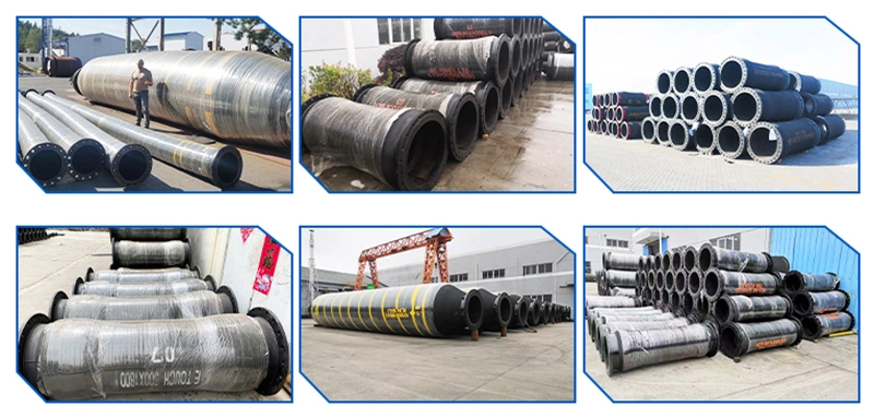 Wear Resistance Sand Mud Slurry Mining Dredging Hose Suction and Discharge Self Floating Flexible Rubber Dredging Hose