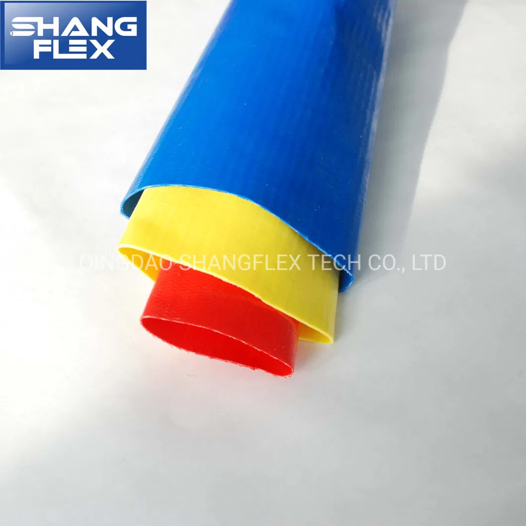 Hot Sale PVC Layflat Discharge Hose with Pump Connection