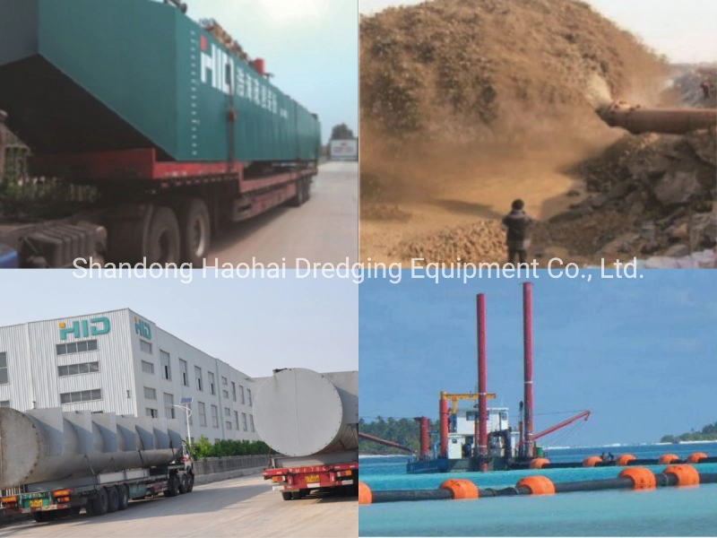 Small Size 6 Inch Hydraulic Bucket Wheel Sand Dredging Dredger for Land Reclamation