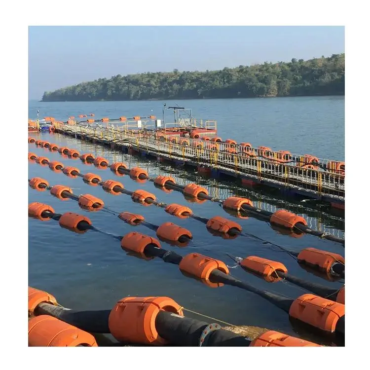 HDPE Dredging Drain Pipe Mining Floating Oil Gas HDPE Pipe