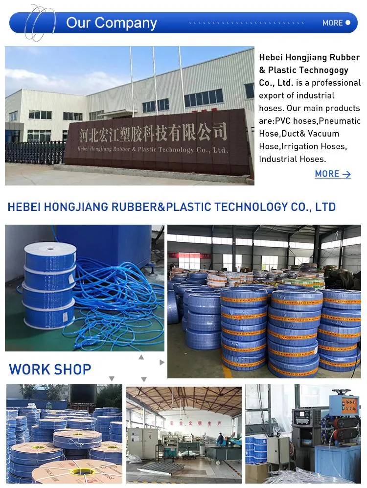 Wholesale Food Grade Water Suction Spring Vacuum PVC Steel Wire Reinforced Hose