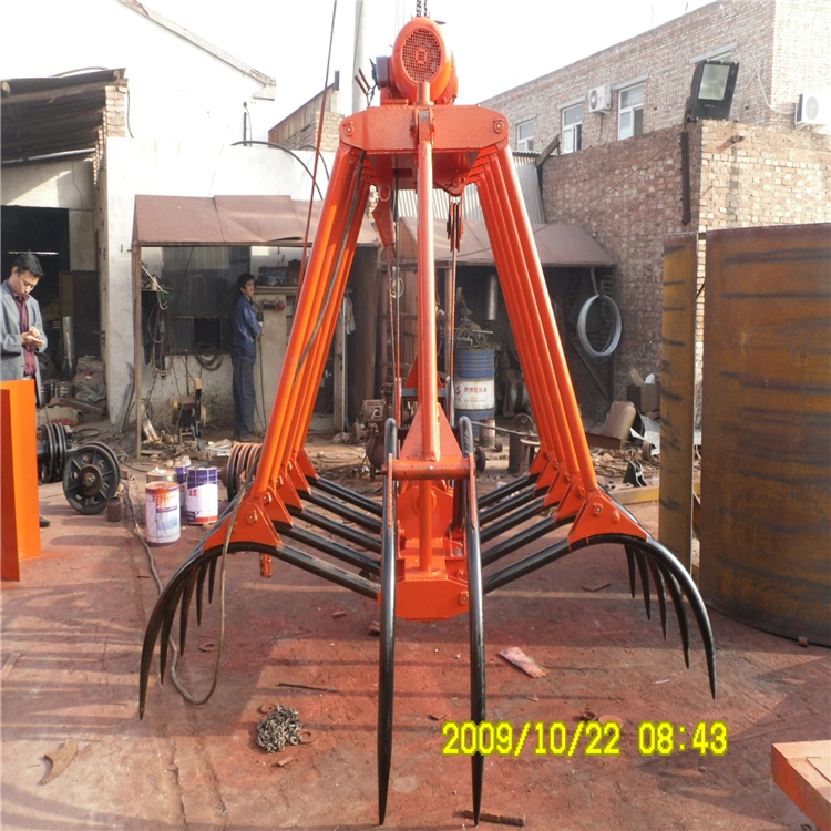 Mini Excavator Electric Grab Grabber Grapple Bucket for Sale