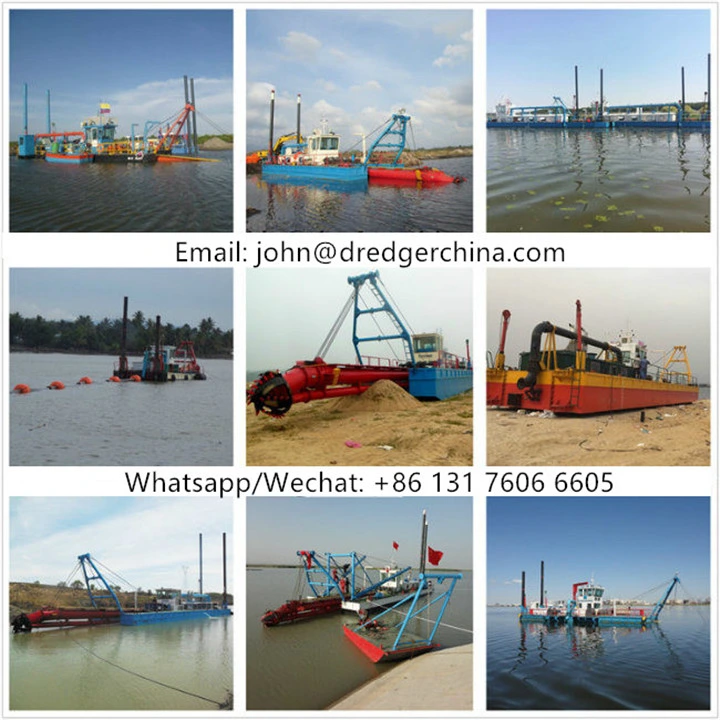 Mini Small Portable Sand Cutter Suction Dredger/Dredge/Dredging Mining Equipment Boat Machine