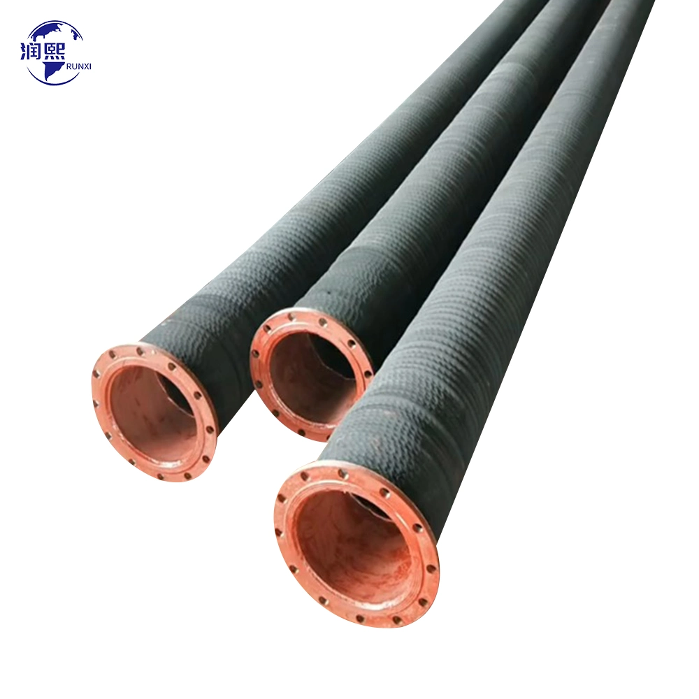 High Pressure Black Rubber Suction and Discharge Hose for Dredging Pump