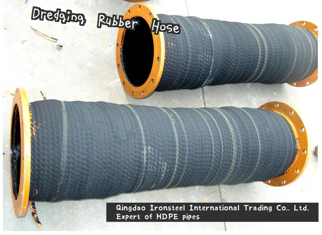 560mm HDPE Dredge Pipe with Flange for Dredging Project