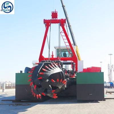 Succión del cortador de motor diésel hidráulico de alta eficiencia 6000m3/H CSD650 26inch Draga para la máquina de dragado de puertos del Canal