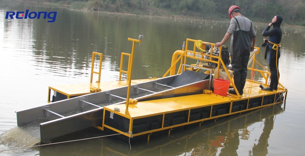 Heavy 6 Inch Gold and Diamond Dredge Portable Gold Dredge