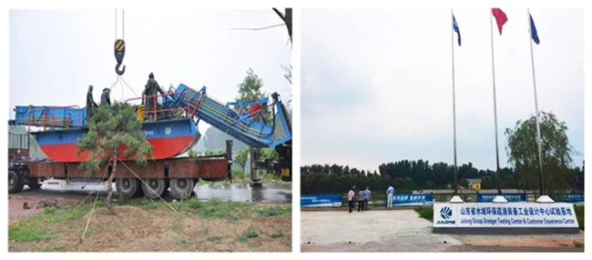 Mechanical Sand Dredging Dredge Machine with Chains of Buckets