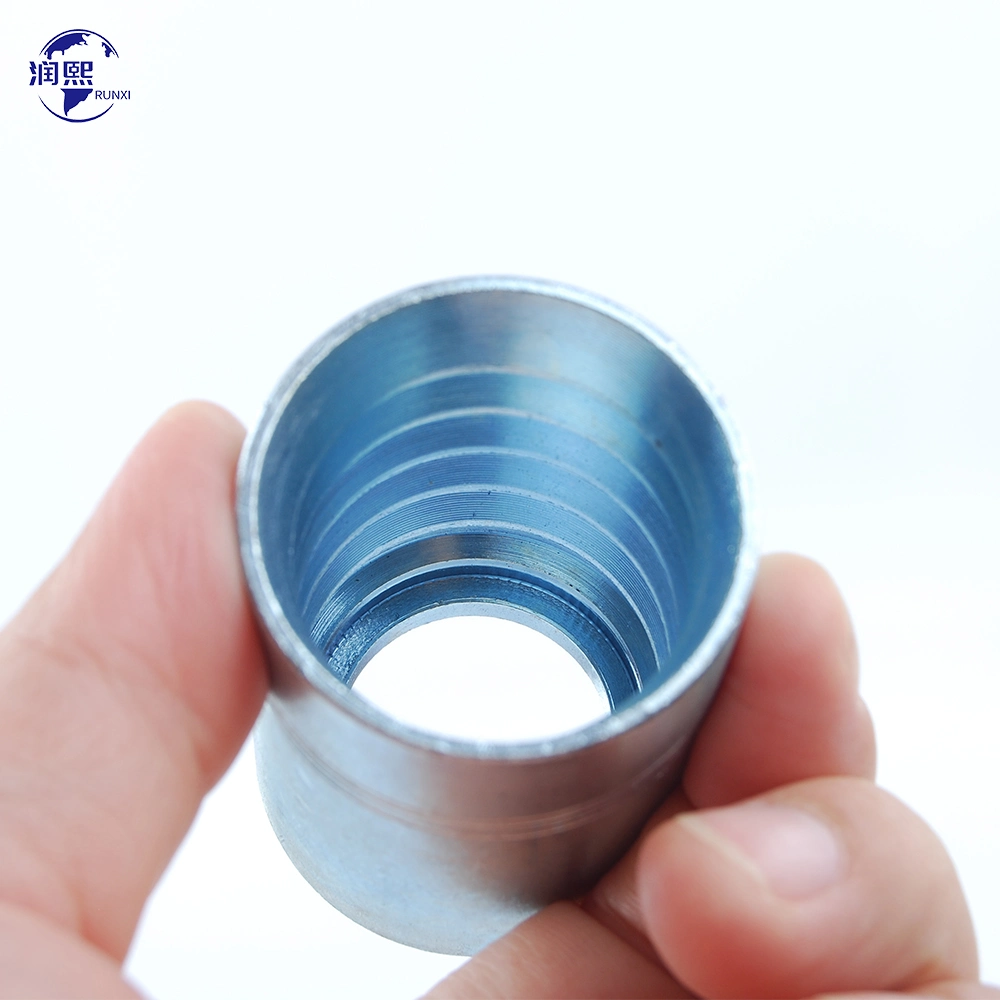 Corrosion Resistant Steel High Pressure Hydraulic Systems Pump Hose Ferrule Fittings