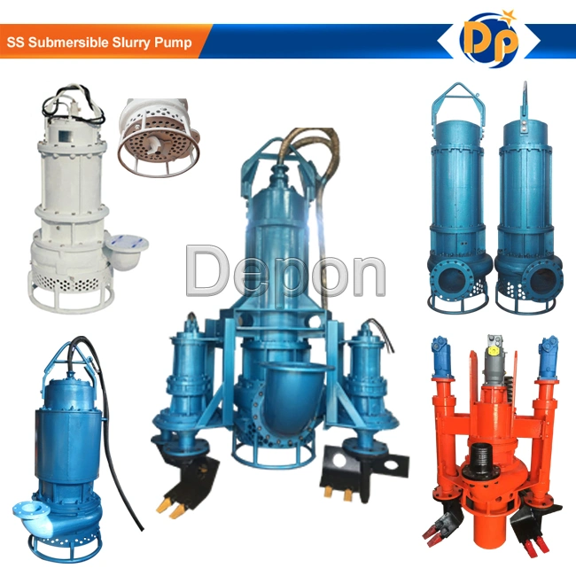 High Pressure Centrifugal Submersible Hydraulic Single Stage Vertical Slurry Sand Mud Dredging Water Pump