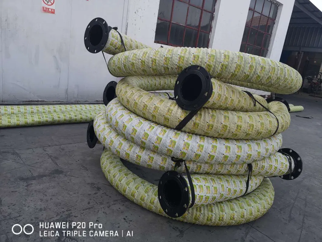 Self-Floating Dredger Chemical Sand Mud Oil Discharge Flexible Rubber Hose