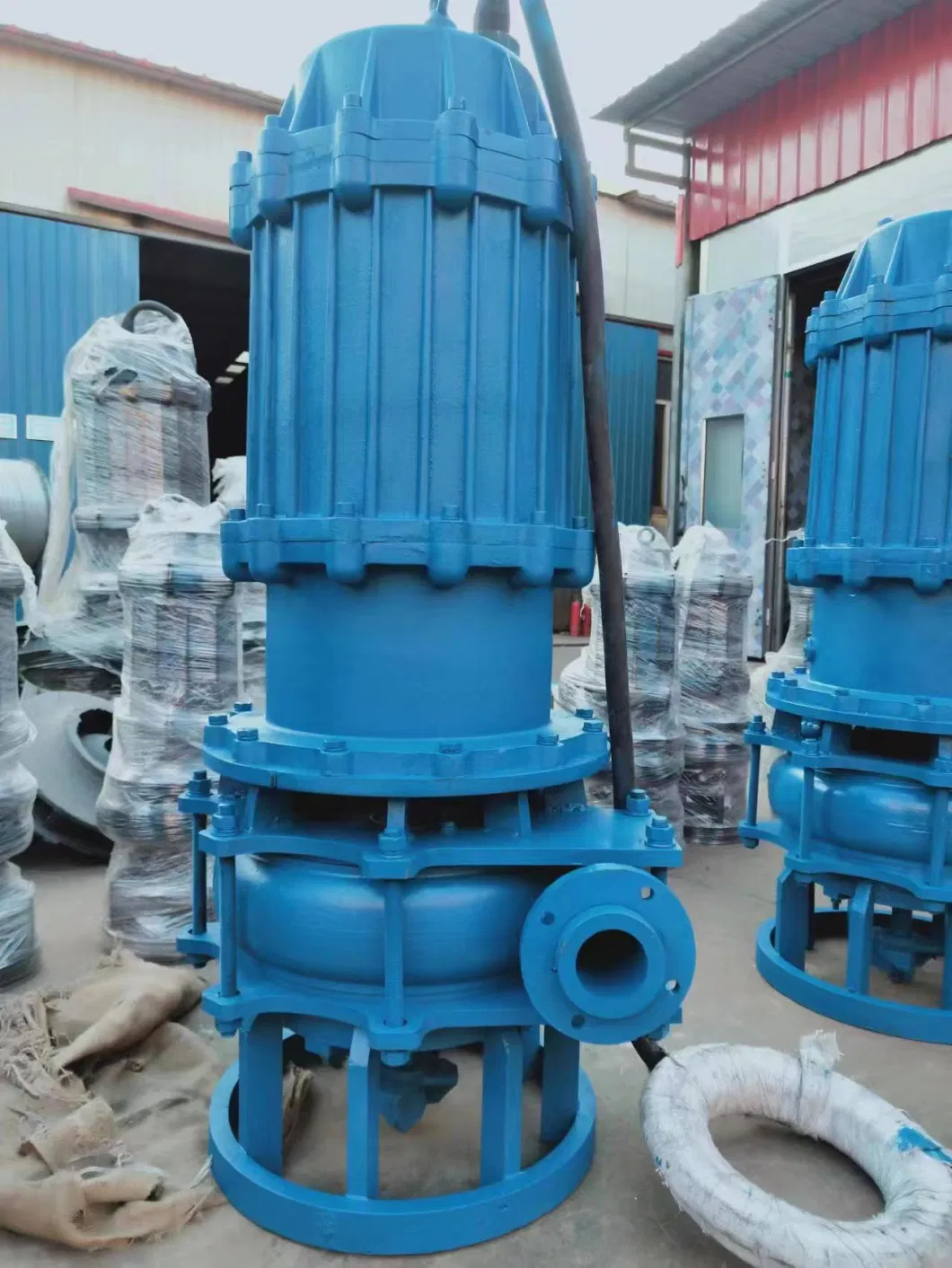 Centrifugal Electric Hydraulic Submersible Slurry Pump Gravel Pump Sand Pump Mud Pump for Sand Dredging with Agitator Cutters