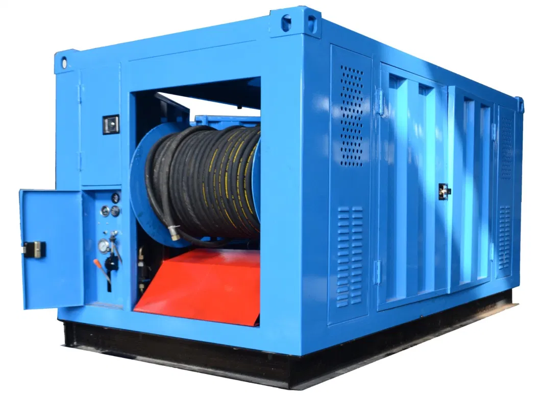 92 Gpm 4500psi High Pressure Water Jetting Sewer Drain Pipe Dredging Cleaning Equipment Customized